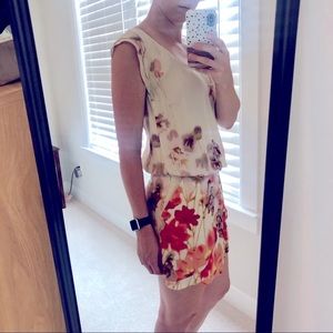 Floral mini dress
